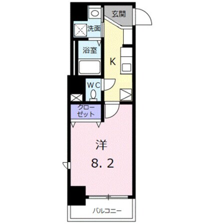 コンフォール秋葉原の物件間取画像